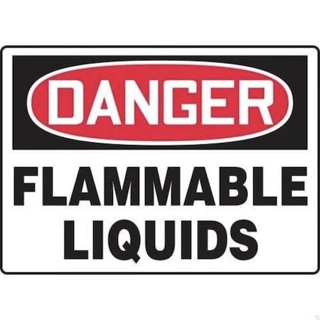 Accuform OSHA DANGER SAFETY SIGN FLAMMABLE MCHG102XT MCHG102XT